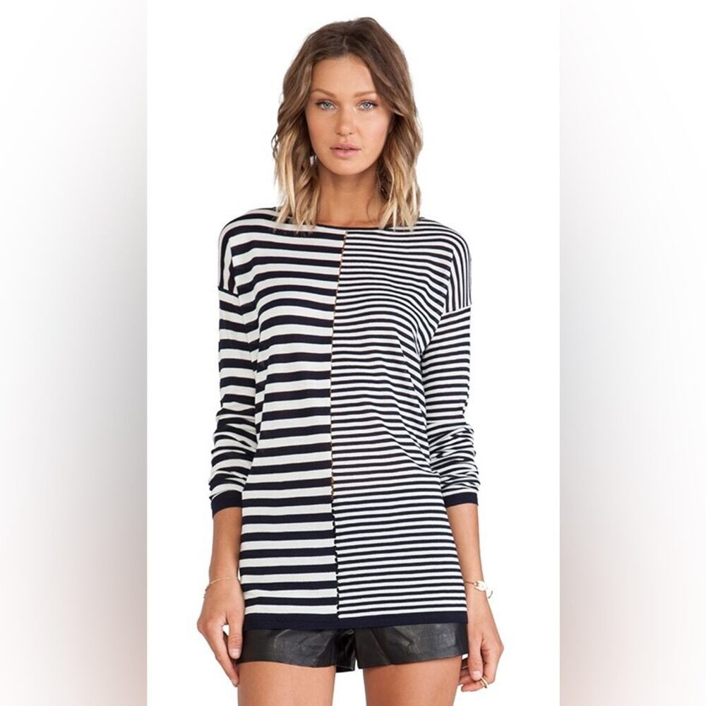 T by Alexander Wang Light Long Sleeve Knit Top Size Medium